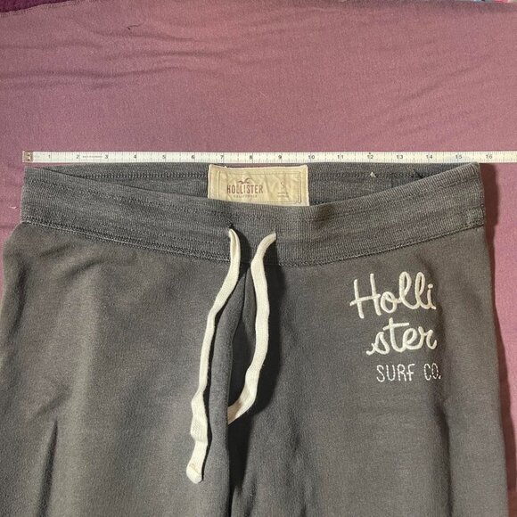 Hollister Y2K Low Rise Sweat Pants in Graphite Gray - Size Small Loungewear - Picture 4 of 8